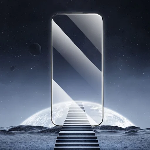 iPhone 17 Air üvegfólia Hoco HD 5D Guardian shield fekete 10 darab - 7