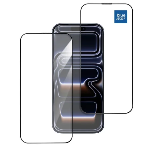 iPhone 17 Pro Max üvegfólia Blue Star 5D AR fekete - 8