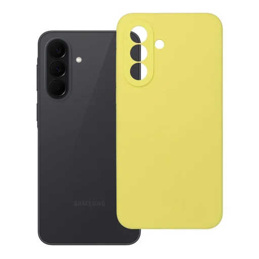 Samsung Galaxy A37 5G tok szilikon 2 mm citromsárga tok - 8