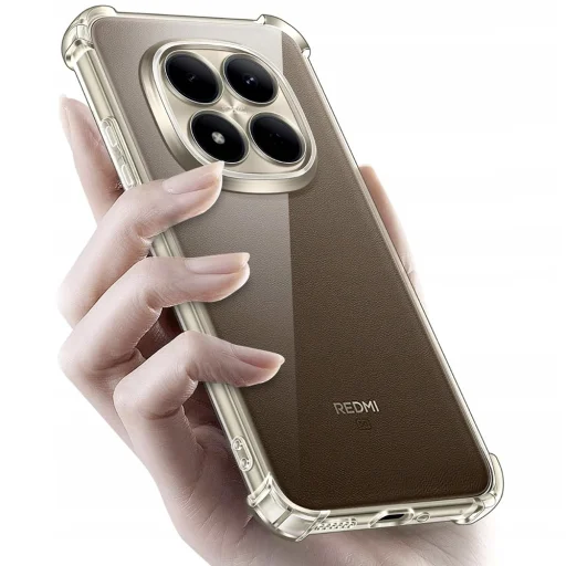 Xiaomi Redmi Note 15 Pro+ 5G Techsuit - Shockproof Clear Silicone - Átlátszó tok - 4