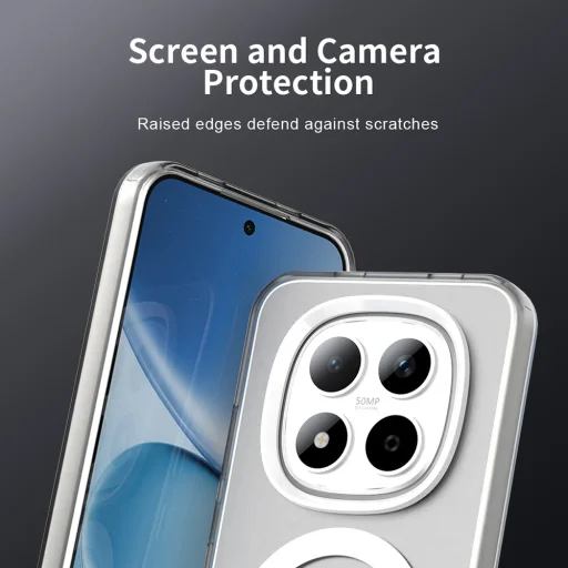 Xiaomi Redmi Note 15 Pro 5G White Techsuit - CandyCase MagSafe tok - 7