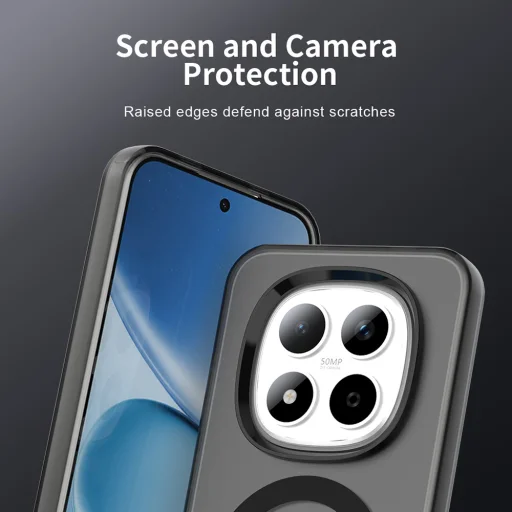 Xiaomi Redmi Note 15 Pro 5G Techsuit - CandyCase MagSafe - Fekete tok - 5