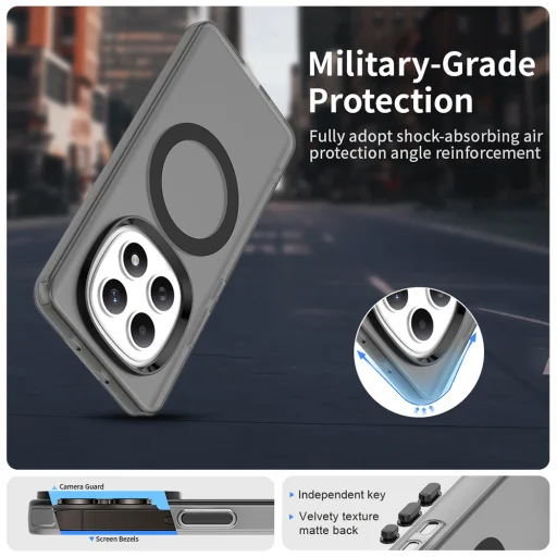 Xiaomi Redmi Note 15 5G Black Techsuit - CandyCase MagSafe tok - 3