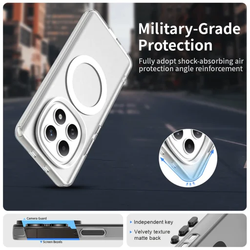 Xiaomi Redmi Note 15 5G Fehér Techsuit - CandyCase MagSafe tok - 4