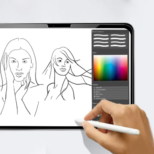 iPad 10 (2022) 10.9 / 11 (2025) Clear Techsuit ArmorGlass CrystalHD (2 pack) üvegfólia - 4