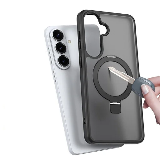 Samsung Galaxy S26 DUX DUCIS YIND MagSafe kompatibilis fekete tok - 6