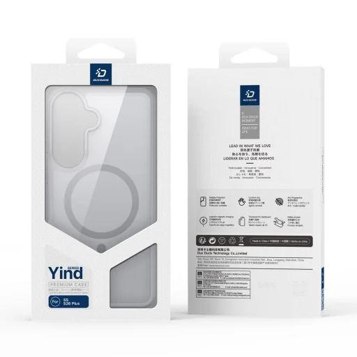 Samsung Galaxy S26 Plus DUX DUCIS YIND tok szürke - 3