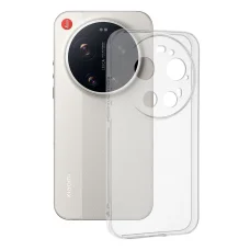 Xiaomi 17 Ultra Transparent Techsuit - Clear Silicone tok