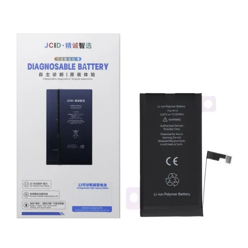 iPhone 15 JCID Diagnosztizálható Akkumulátor 3520 mAh (nagy kapacitású) - 1