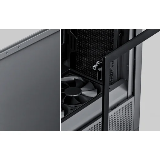 DarkFlash AIRNOVA számítógép-ház Fekete (+3 ventilátor) - 8