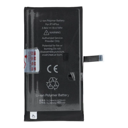 iPhone 14 Plus akkumulátor JCID 4770 mAh (nagy kapacitású) - 2