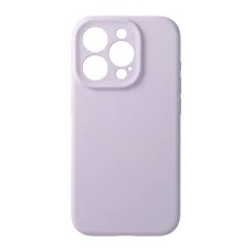  iPhone 15 PRO Forcell F-Protect Rubber Premium tok, kompatibilis a MagSafe rendszerrel, mályva