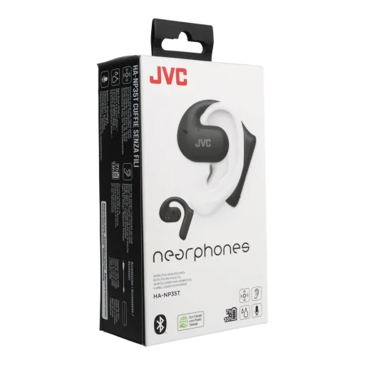 Wireless earphones OWS JVC HA-NP35T black - 3