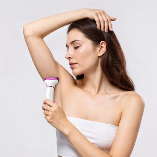 Hoco HP80 4 az 1-ben trimmer és borotva fehér és rózsaszín - 6