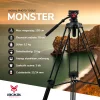 Jackal Monster fluid fejes videó állvány, tripod (158cm) thumbnail