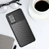 Thunder fokozott védelmet biztosító flexibilis TPU tok SAMSUNG GALAXY A72 5G fekete thumbnail