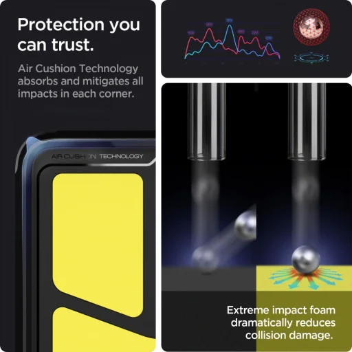 Spigen Tough Armor tok kihajtható támasszal Samsung A72 fekete (ACS02328) - 6