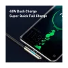 Baseus Iridescent Lamp HW gyorstöltő kábel USB Type-C 40W 0.5m fekete thumbnail