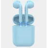 Bluetooth 5.0 I12 TWS vezeték nélküli fülhallgató világoskék thumbnail