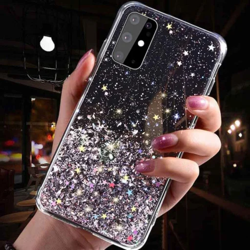 Sequins csillogó flitteres tok SAMSUNG GALAXY A32 LTE/ 4G fekete - 9