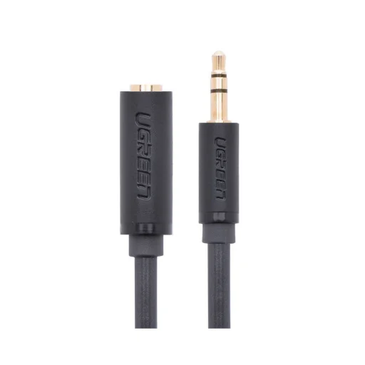 Ugreen AV124 AUX Jack audio adaptér 3.5mm 1m sivý - 2