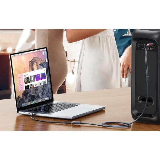 UGREEN AV102 2xRCA kábel (Cinch) jack 3.5 mm 1m fekete - 6