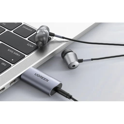 UGREEN CM383 USB - mini audio jack 3.5mm audio adapter, átalakító - 6