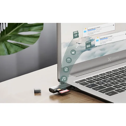 UGREEN CM264 TF/SD USB 3.0 kártyaolvasó fekete - 5