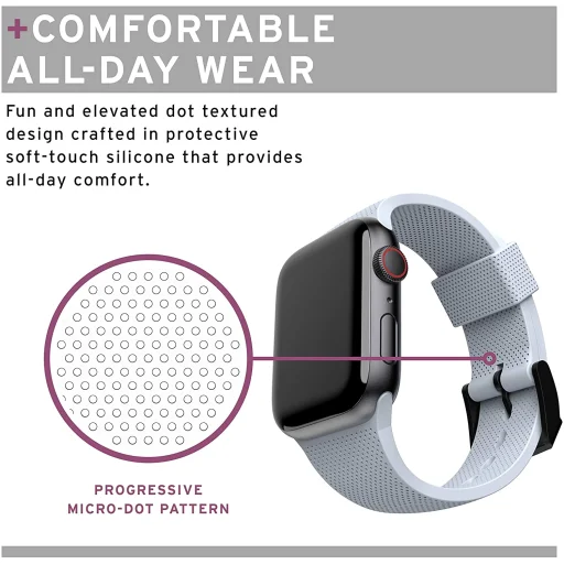 UAG Urban Gear Armor Dot [U] óraszíj Apple Watch 4/5/6/7/8/SE/Ultra (42/44/45/49mm) kék - 4