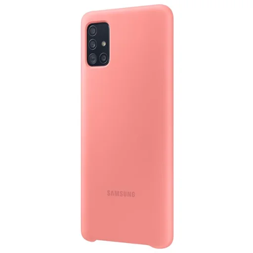 Samsung gyári szilikon tok Samsung A51 pink (EF-PA515TPEGEU) - 2