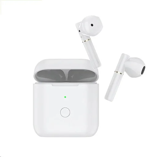 QCY T8 TWS Bluetooth vezeték nélküli fülhallgató fehér - 1