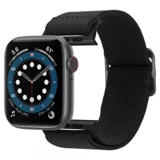 Apple Watch 4/5/6/7/8/9/10/11/SE/Ultra (42/44/45/49mm) Spigen Thin Fit Lite óraszíj fekete