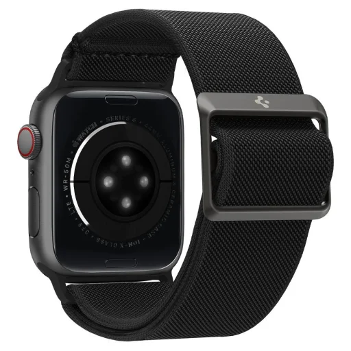 Apple Watch 4/5/6/7/8/9/10/11/SE/Ultra (42/44/45/49mm) Spigen Thin Fit Lite óraszíj fekete - 3