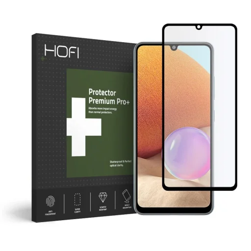 HOFI GLASS PRO+ Hybrid temperált üvegfólia Samsung A32 LTE/4G fekete - 1