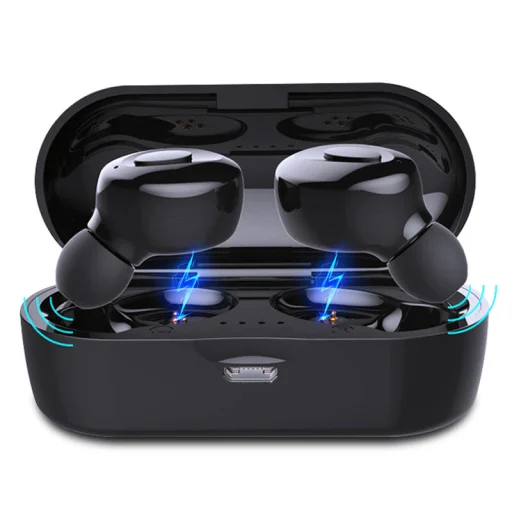 Bluetooth XG15 TWS Vezeték nélküli fülhallgató fekete - 1