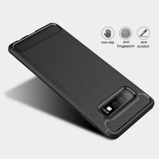 Samsung Galaxy S20 FE Carbon mintájú TPU tok fekete - 4