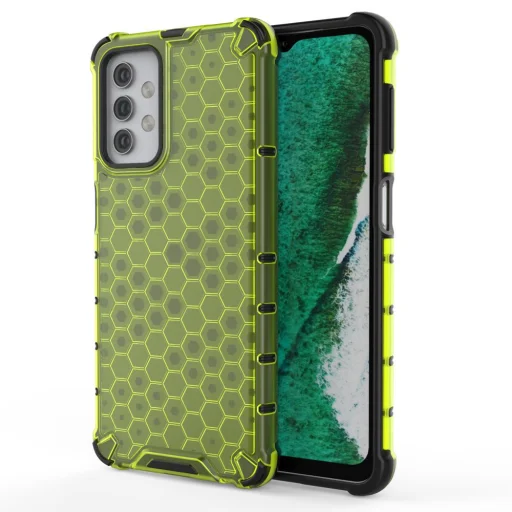 Samsung Galaxy A32 5G Honeycomb armor TPU tok zöld - 1