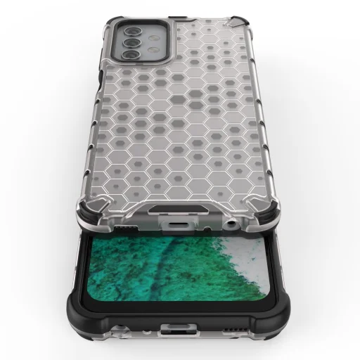 Samsung Galaxy A32 5G Honeycomb armor TPU tok átlátszó - 11