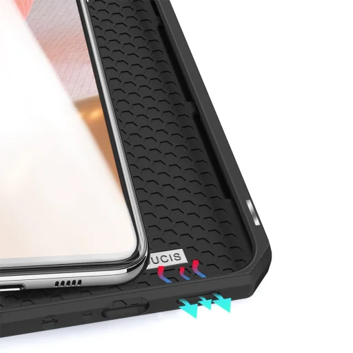 Samsung Galaxy A72 4G Dux Ducis Skin X fliptok fekete - 8