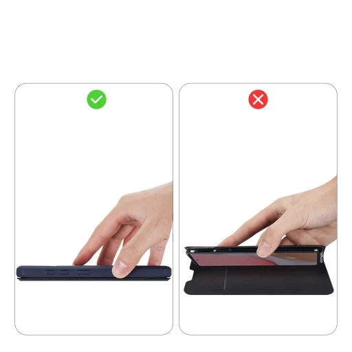 Samsung Galaxy A72 4G Dux Ducis Skin X fliptok kék - 13