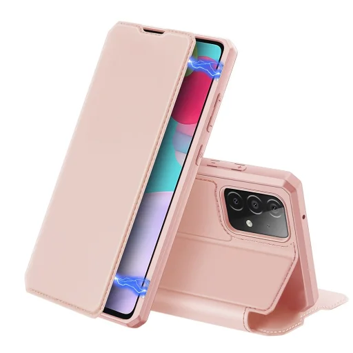 Samsung Galaxy A52 4G / 5G DUX DUCIS Skin X fliptok pink - 1