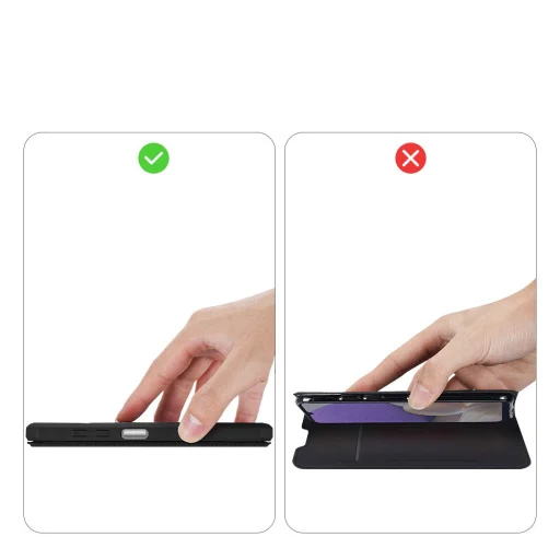 DUX DUCIS Skin X fliptok Samsung Galaxy A32 5G fekete - 10