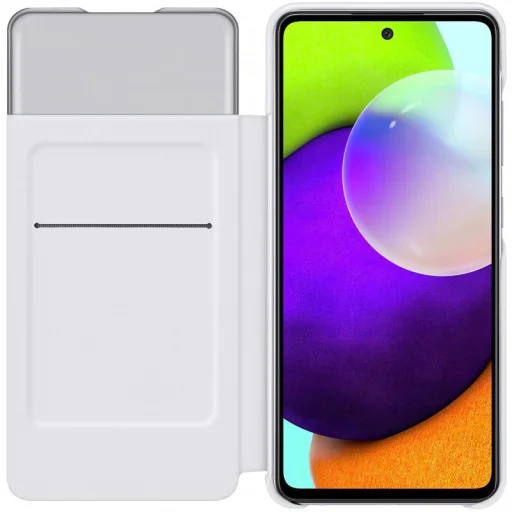 Samsung S-View tok Samsung A52 4G / 5G fehér (EF-EA525PWEGEE) - 4