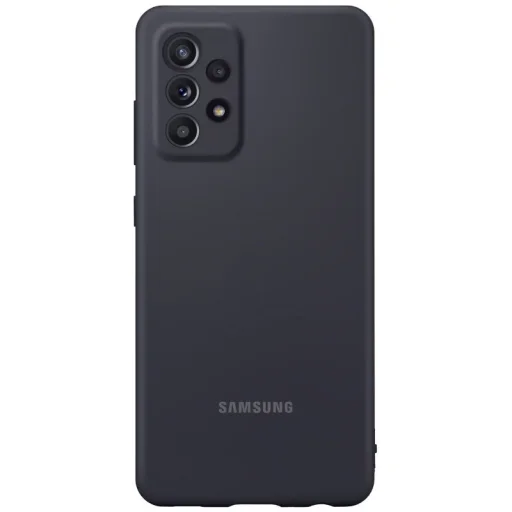 Samsung A52 4G / 5G Samsung gyári szilikon tok fekete (EF-PA525TBEGWW) - 1