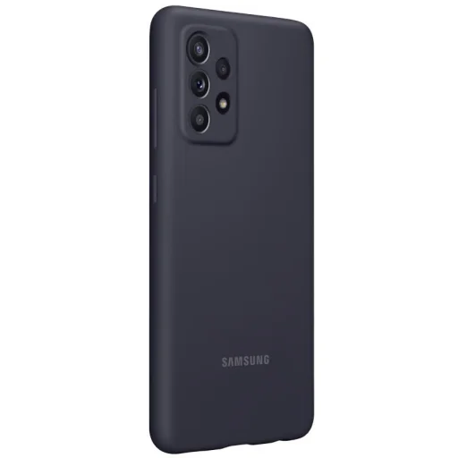 Samsung A52 4G / 5G Samsung gyári szilikon tok fekete (EF-PA525TBEGWW) - 2