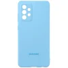 Samsung gyári szilikon tok Samsung A52 4G / 5G kék (EF-PA525TLEGWW) thumbnail