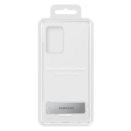 Samsung Clear Standing gyári védőtok támasszal Samsung A52 4G / 5G átlátszó (EF-JA525CTEGWW) - 12