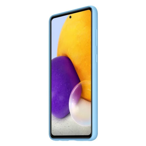 Samsung gyári szilikon tok Samsung A72 4G kék (EF-PA725TLEGWW) - 2