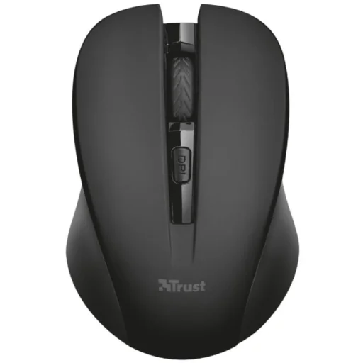 Trust Mydo Silent Click vezeték nélküli optikai egér 1800 DPI grafit színben - 7