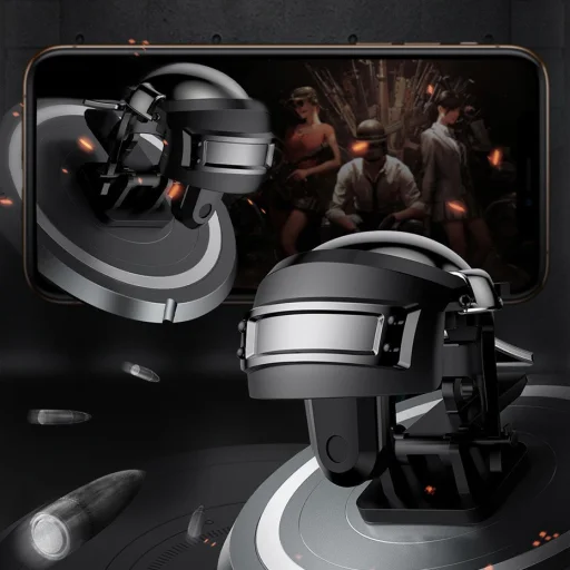 Baseus Level 3 Helmet PUBG Mobiltelefonos gomb kiegészítés játékokhoz fekete (GMGA03-A01) - 11